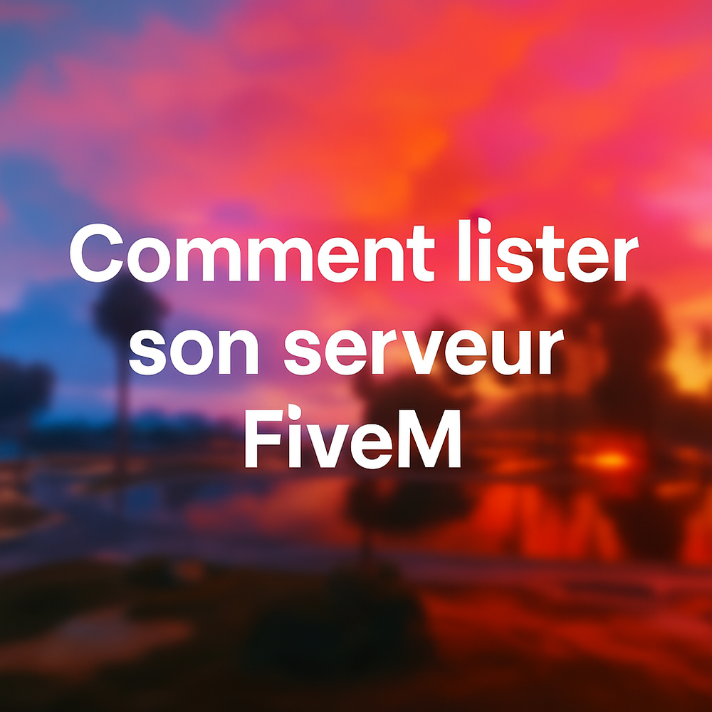 Codes couleurs FiveM 2026 : liste complète + générateur visuel