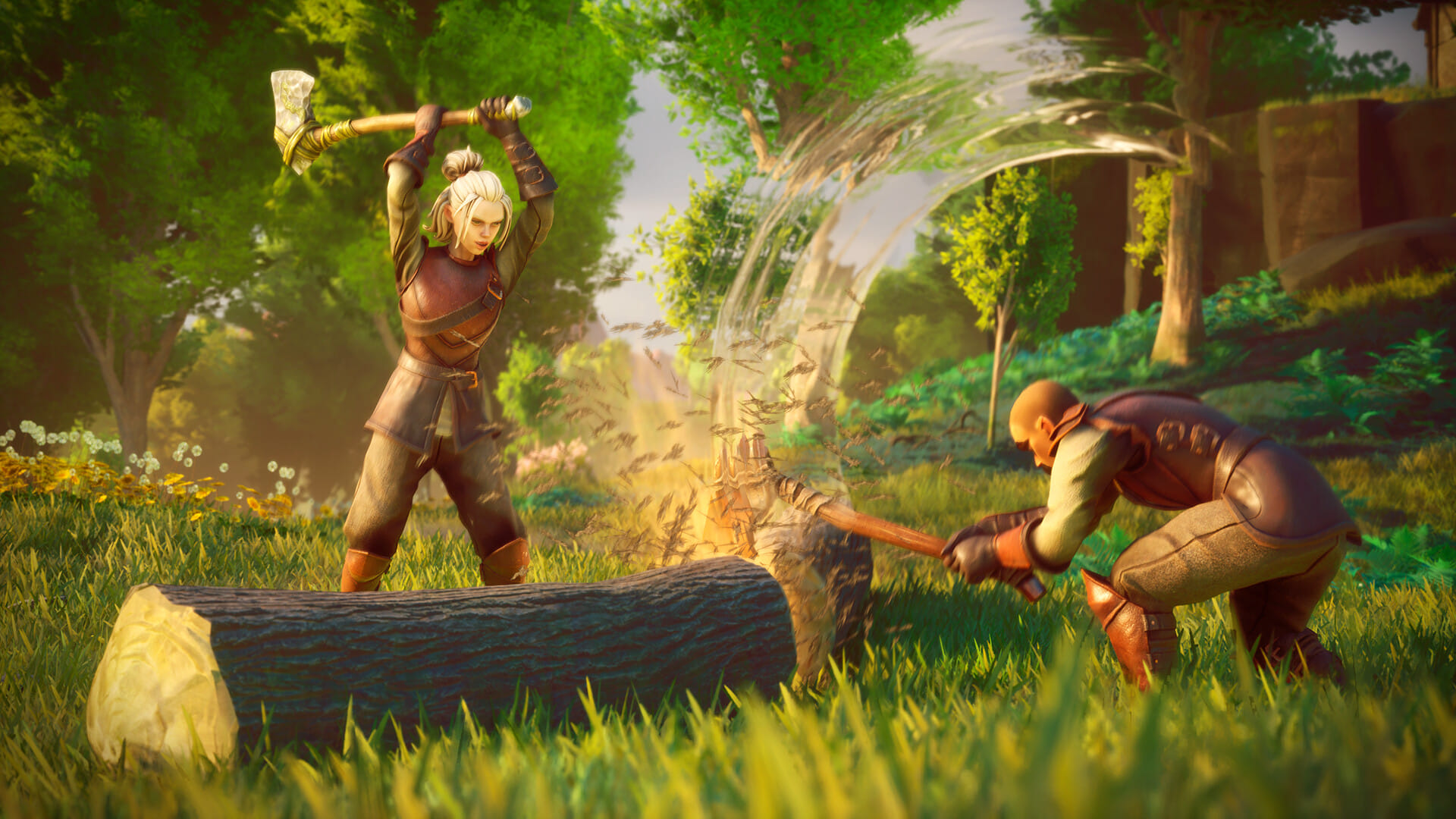 Construire une base en coop dans RuneScape Dragonwilds