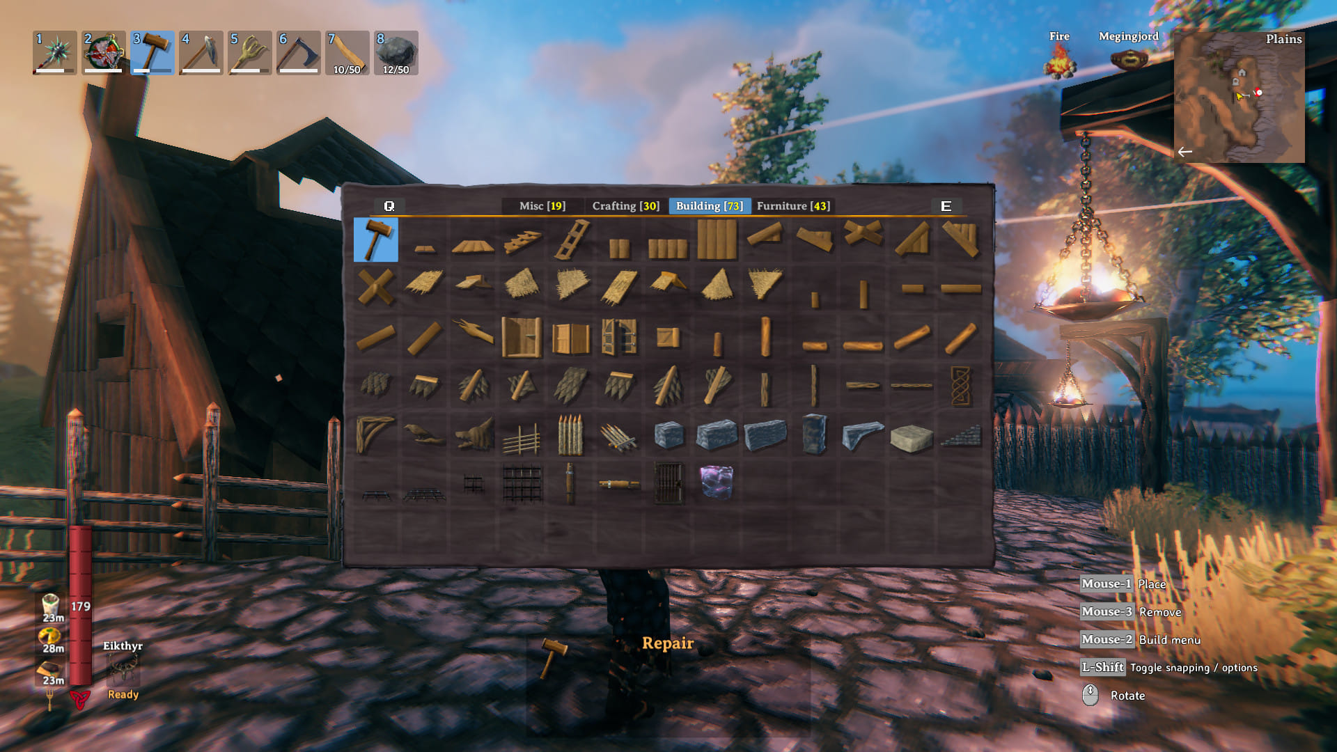 Wiper et réinitialiser un serveur Valheim